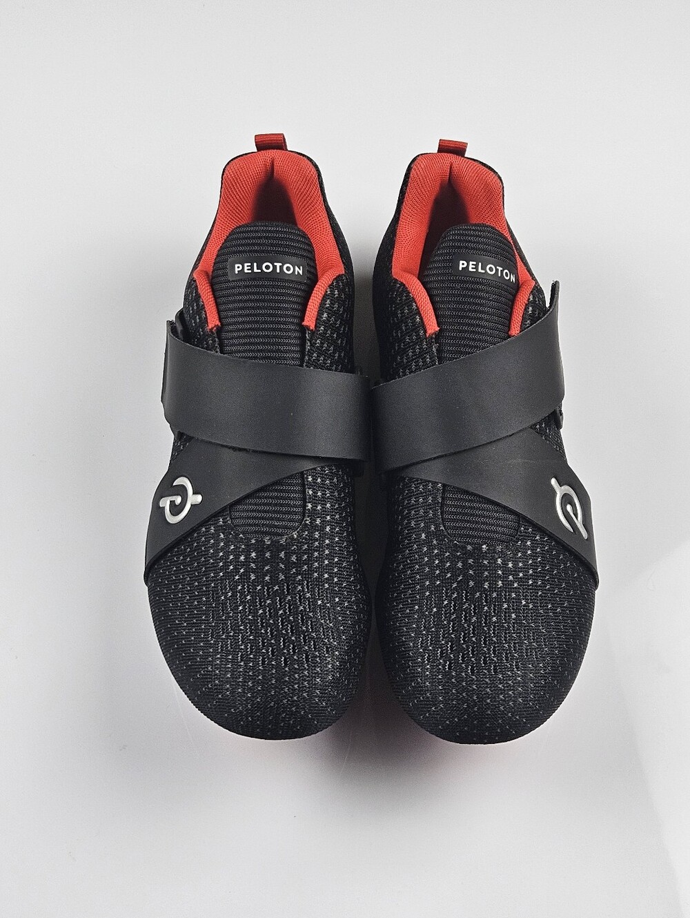 Peloton Cycling Shoes Black Red Size EU 38 US Women's 7.5 Delta Cleats Included